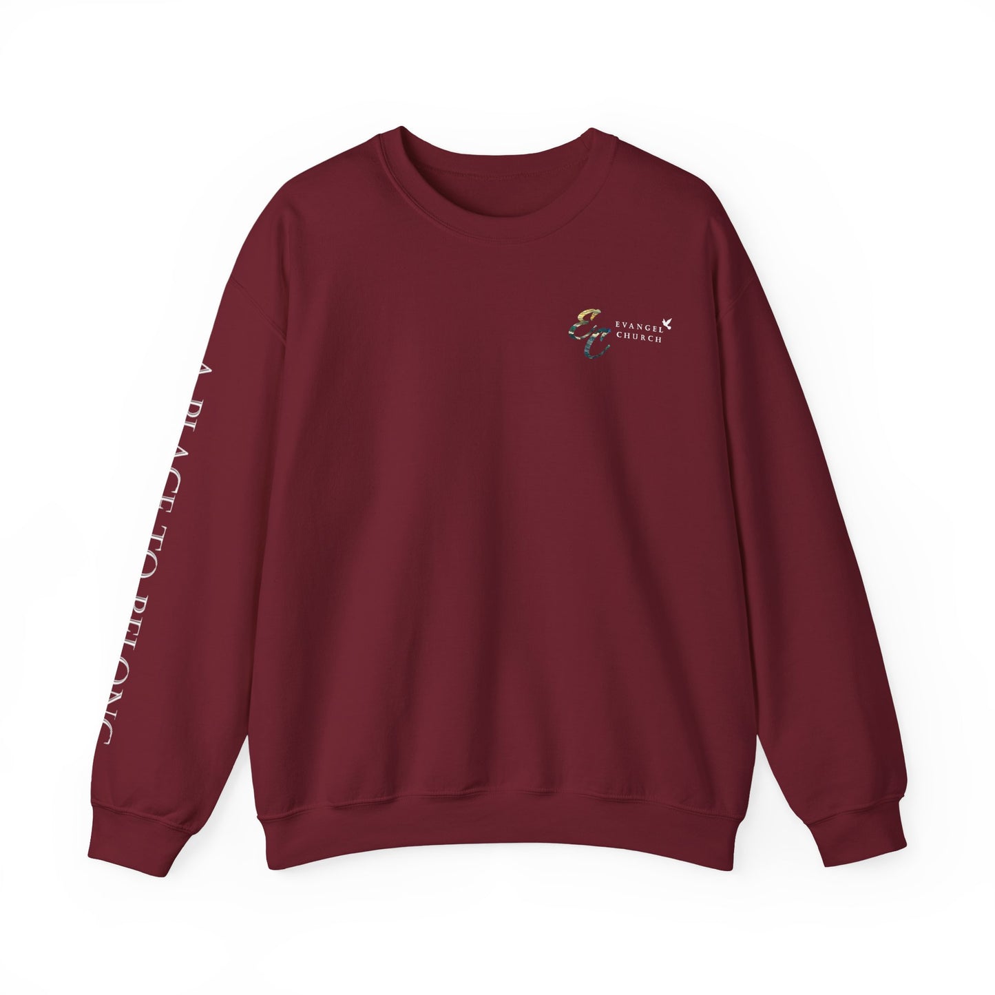 Evangel Church (A Place To Belong) | Heavy Blend™ Crewneck Sweatshirt